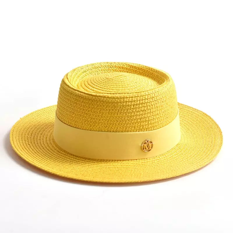 Sterling™ Masters Summer Straw Pork Pie Hat Short Brim