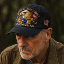 Sterling Patriotic Eagle™ Baseball Cap Curved Brim Patch