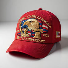 Sterling Patriotic Eagle™ Baseball Cap Curved Brim Patch