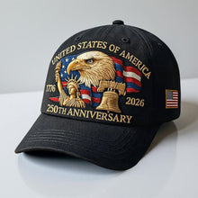 Sterling Patriotic Eagle™ Baseball Cap Curved Brim Patch