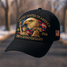 Sterling Patriotic Eagle™ Baseball Cap Curved Brim Patch