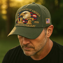 Sterling Patriotic Eagle™ Baseball Cap Curved Brim Patch