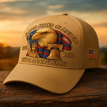 Sterling Patriotic Eagle™ Baseball Cap Curved Brim Patch