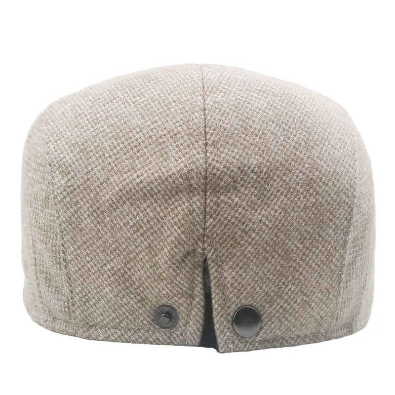 Sterling Milano Plain Cotton Flat™ Cap Low Profile Button Crown