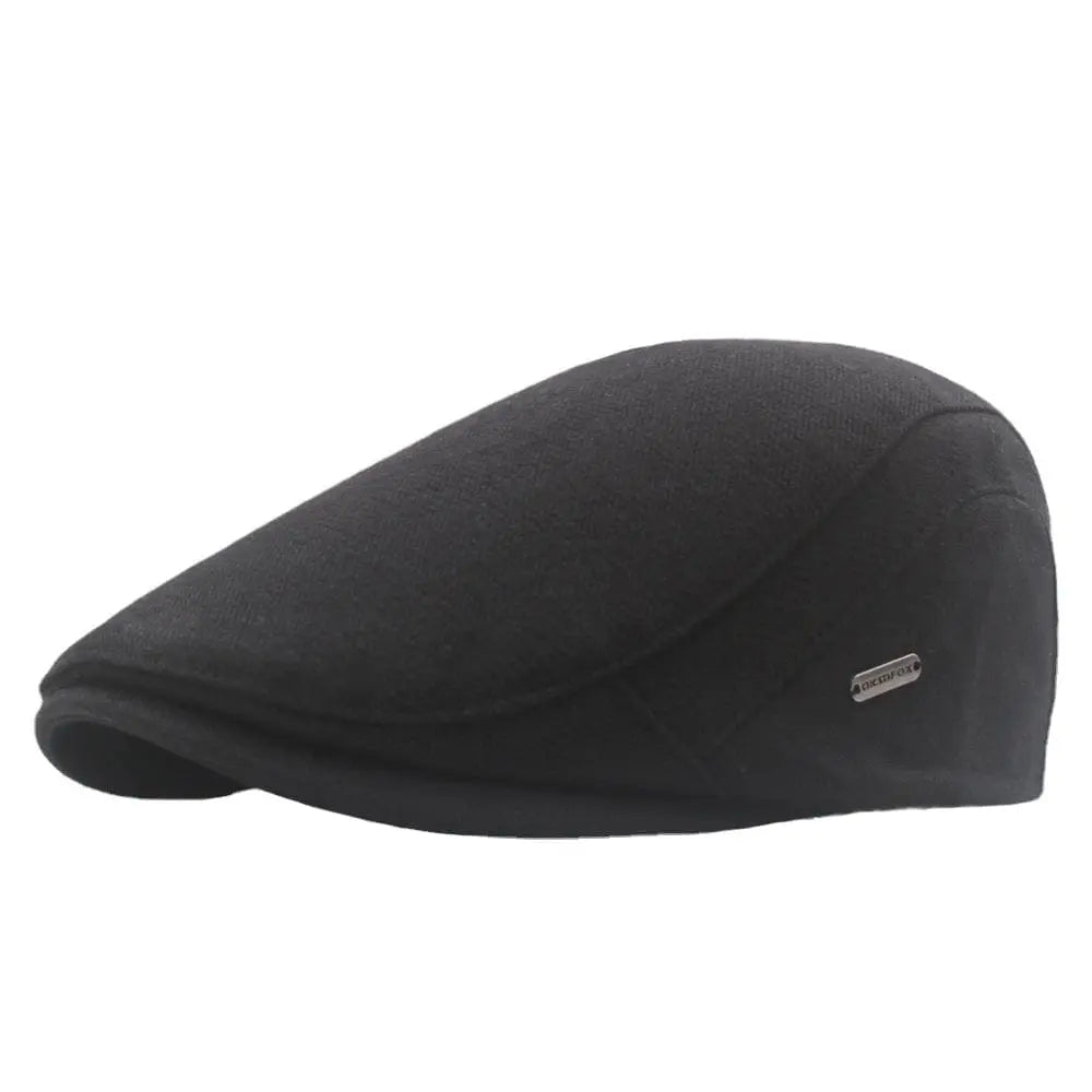 Sterling Milano Plain Cotton Flat™ Cap Low Profile Button Crown