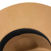 Sterling Morgan Wool™ Fedora Hat Wide Brim With Ribbon Band