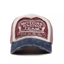 Sterling Motors Racing Team™ Vintage Baseball Cap Fabric Brim