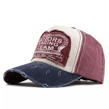 Sterling Motors Racing Team™ Vintage Baseball Cap Fabric Brim