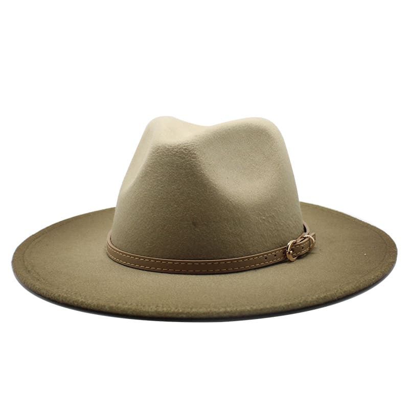 Sterling Nashville Wool™ Fedora Hat Classic Wool Leather Belt