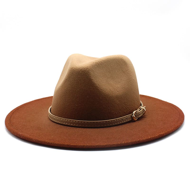 Sterling Nashville Wool™ Fedora Hat Classic Wool Leather Belt