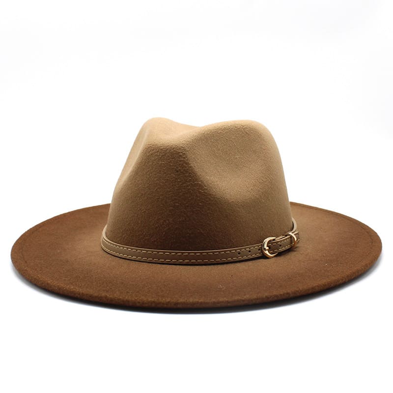 Sterling Nashville Wool™ Fedora Hat Classic Wool Leather Belt