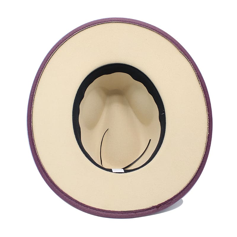 Sterling Nashville Wool™ Fedora Hat Classic Wool Leather Belt