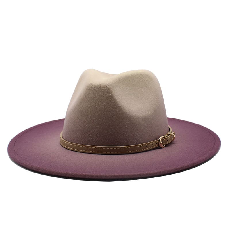 Sterling Nashville Wool™ Fedora Hat Classic Wool Leather Belt