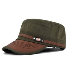 Sterling Northwood Cotton™ Army Cap Flat Top Cotton Strap