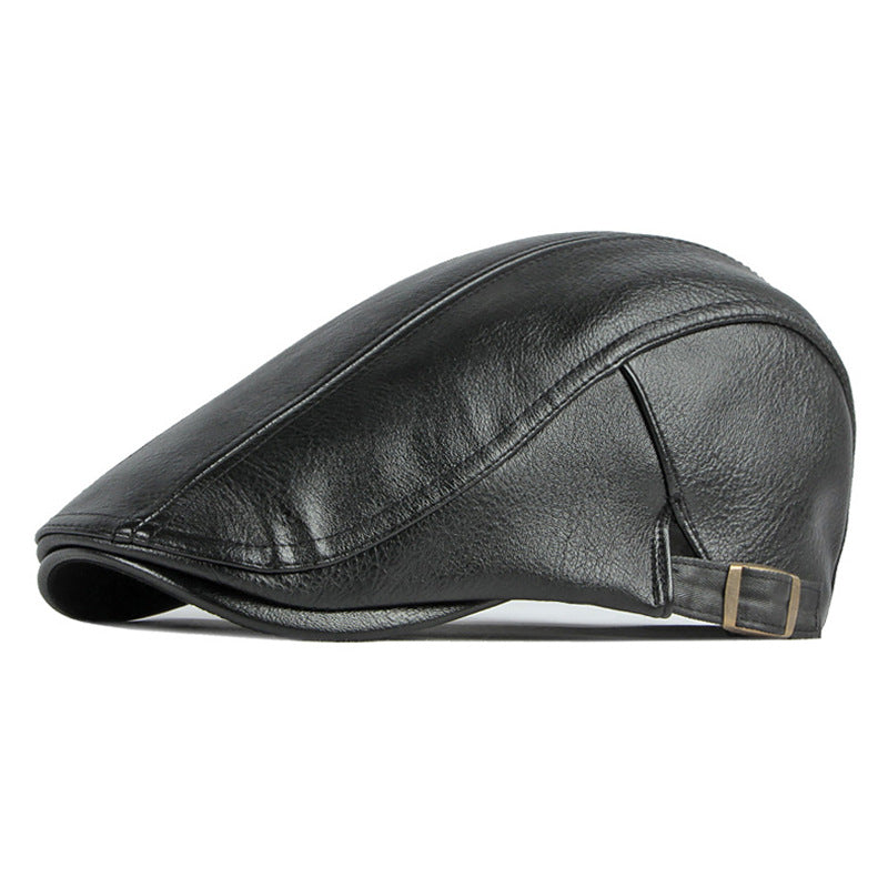 Sterling Autumn Winter Solid Color™ Newsboy Cap Soft Fabric Brim