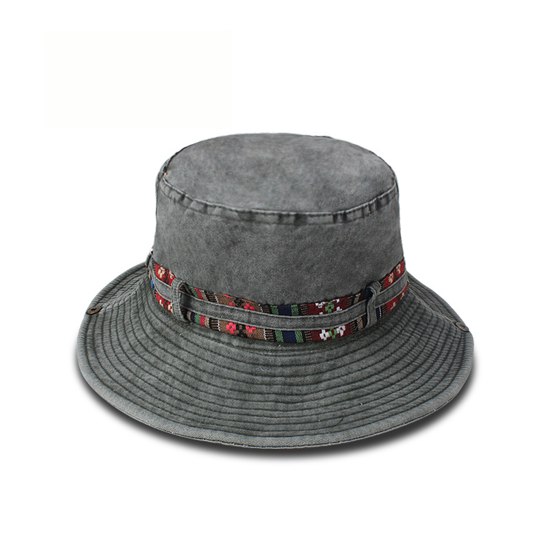 Sterling Sun Hat Boonie Hat™ Washed Cotton Bucket Hat Chin Strap
