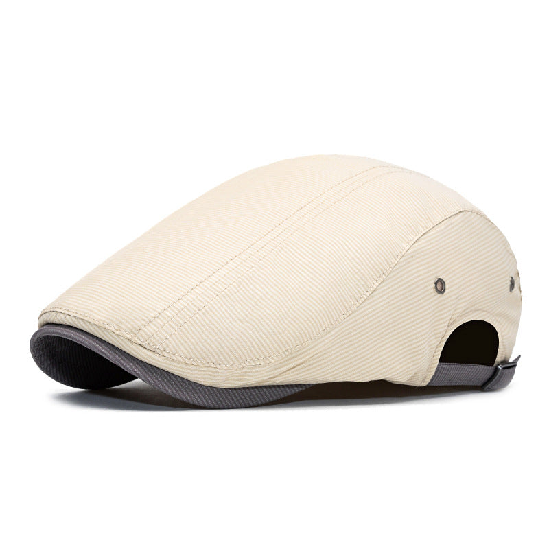 Sterling Simple Light Plate Beret™ Fabric Adjustable Brim