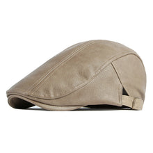 Sterling Autumn Winter Solid Color™ Newsboy Cap Soft Fabric Brim