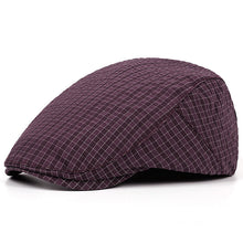 Sterling Willard Classic Check Flat Cap™ Short Brim