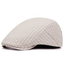 Sterling Willard Classic Check Flat Cap™ Short Brim