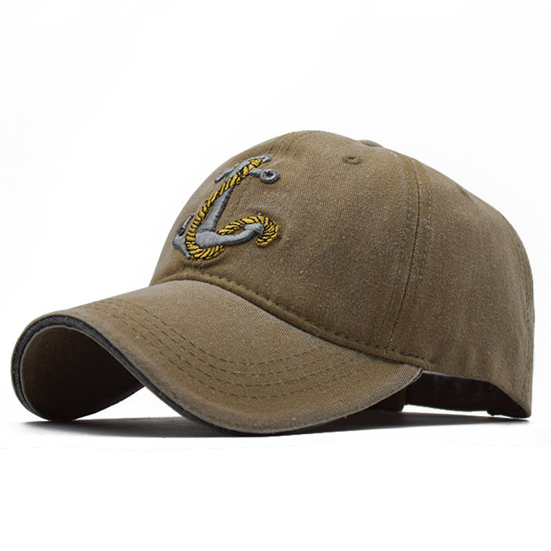 Sterling Caleb Baseball Cap™ Washed Fabric Curved Brim