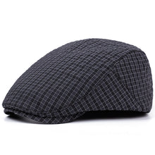 Sterling Willard Classic Check Flat Cap™ Short Brim