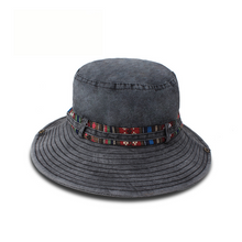 Sterling Sun Hat Boonie Hat™ Washed Cotton Bucket Hat Chin Strap