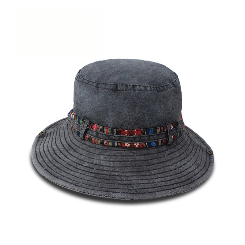 Sterling Sun Hat Boonie Hat™ Washed Cotton Bucket Hat Chin Strap