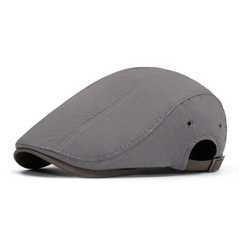 Sterling Simple Light Plate Beret™ Fabric Adjustable Brim