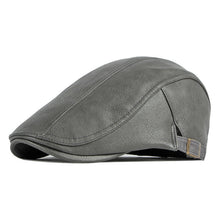 Sterling Autumn Winter Solid Color™ Newsboy Cap Soft Fabric Brim