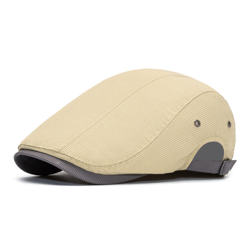 Sterling Simple Light Plate Beret™ Fabric Adjustable Brim