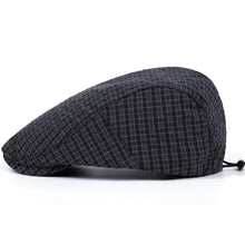 Sterling Willard Classic Check Flat Cap™ Short Brim