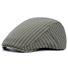 Sterling Willard Classic Check Flat Cap™ Short Brim