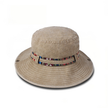 Sterling Sun Hat Boonie Hat™ Washed Cotton Bucket Hat Chin Strap