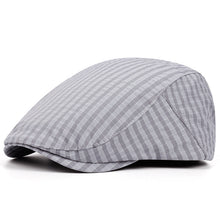 Sterling Willard Classic Check Flat Cap™ Short Brim