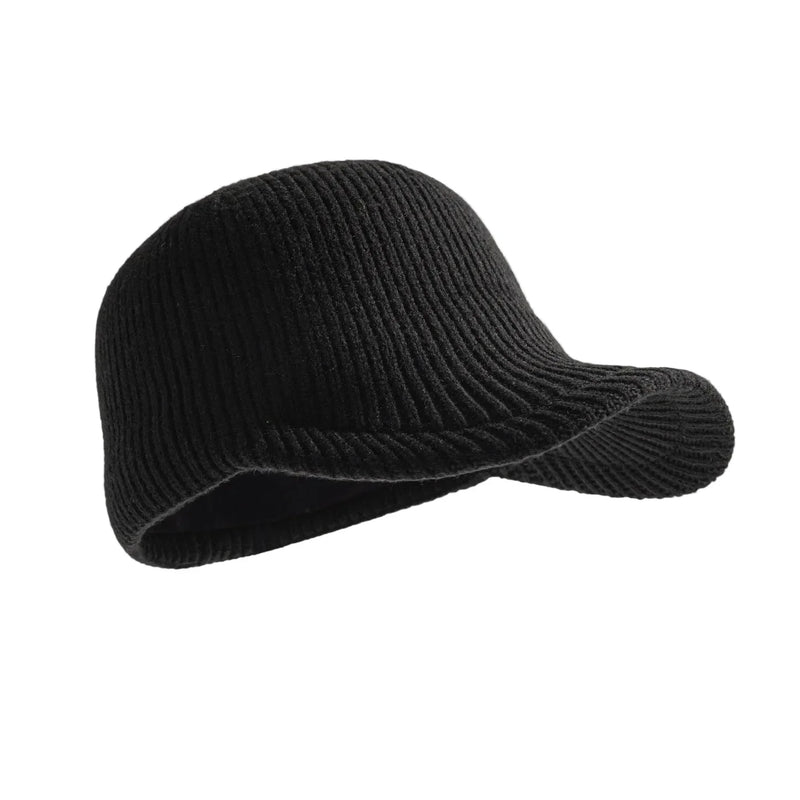 Sterling™ Old Money Knitted Baseball Beanie Cap Cotton Acrylic