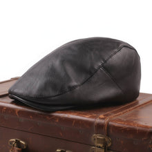 Sterling Leather Flat Cap™ Low Crown Leather Smooth Finish