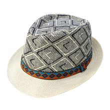 Sterling Panama Summer™ Trilby Hat Vegetable Fiber Diamond Weave