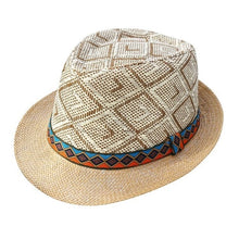 Sterling Panama Summer™ Trilby Hat Vegetable Fiber Diamond Weave