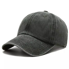 Sterling Plain Washed Cotton Baseball Cap™ Curved Brim Detail