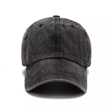 Sterling Plain Washed Cotton Baseball Cap™ Curved Brim Detail