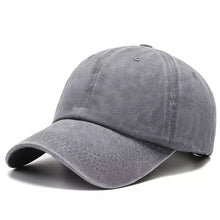 Sterling Plain Washed Cotton Baseball Cap™ Curved Brim Detail