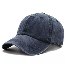 Sterling Plain Washed Cotton Baseball Cap™ Curved Brim Detail