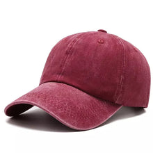 Sterling Plain Washed Cotton Baseball Cap™ Curved Brim Detail