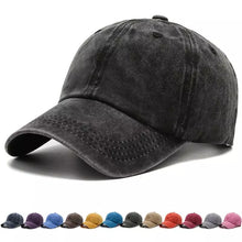 Sterling Plain Washed Cotton Baseball Cap™ Curved Brim Detail