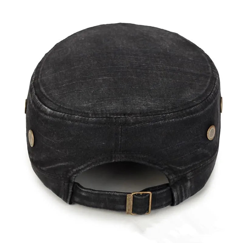 Sterling Portland™ Cotton Army Cap Low Crown Cotton Brim