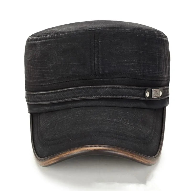 Sterling Portland™ Cotton Army Cap Low Crown Cotton Brim