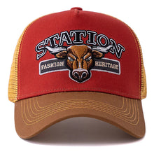 Sterling Raging Bull™ Station Trucker Cap Cotton Mesh Patch