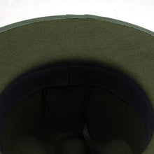 Sterling Raleigh Feather™ Green Wool Fedora Hat With Accent