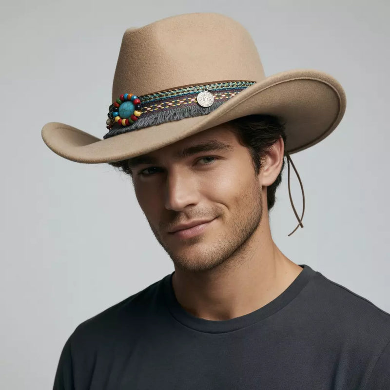 Sterling Ranger Wool Cowboy Hat™ Wide Brim Felt Band
